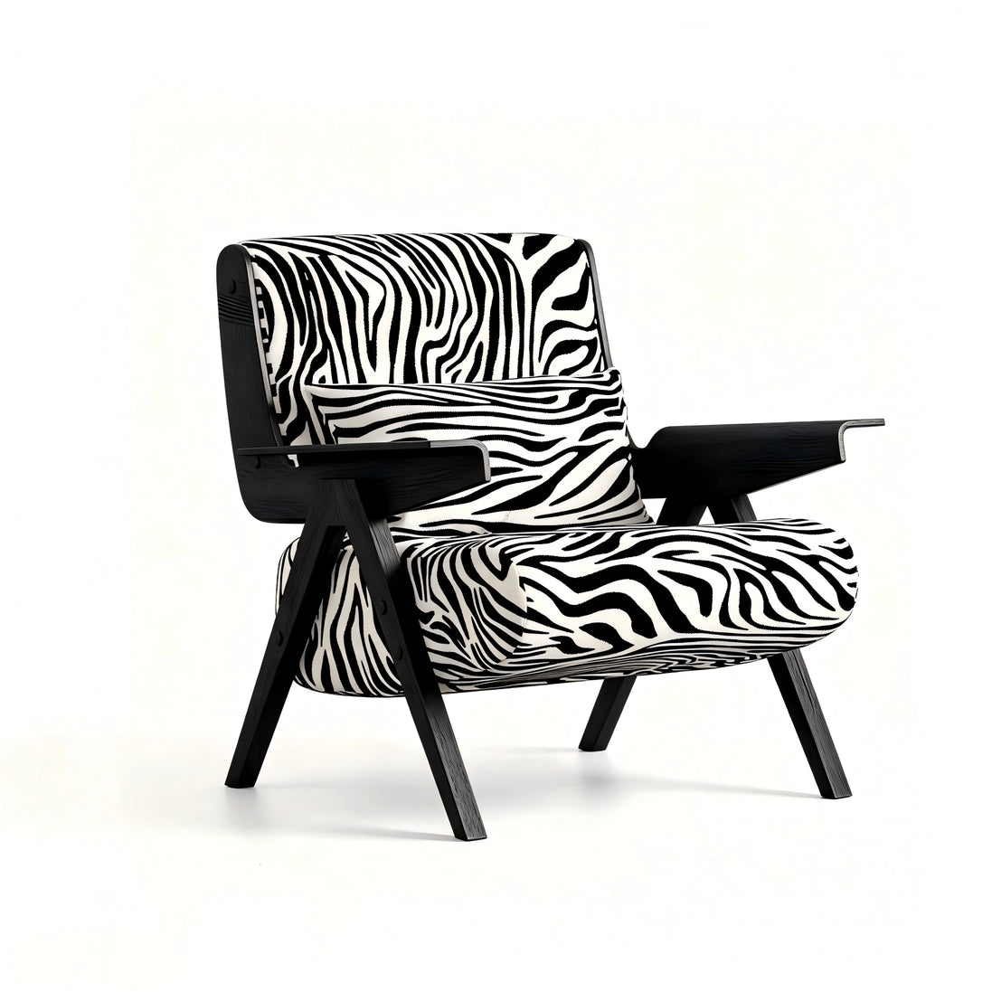 Puwabi A355 Ash Wood Lounge Armchair | Commercial Hospitality Project MOQ 50 Pcs