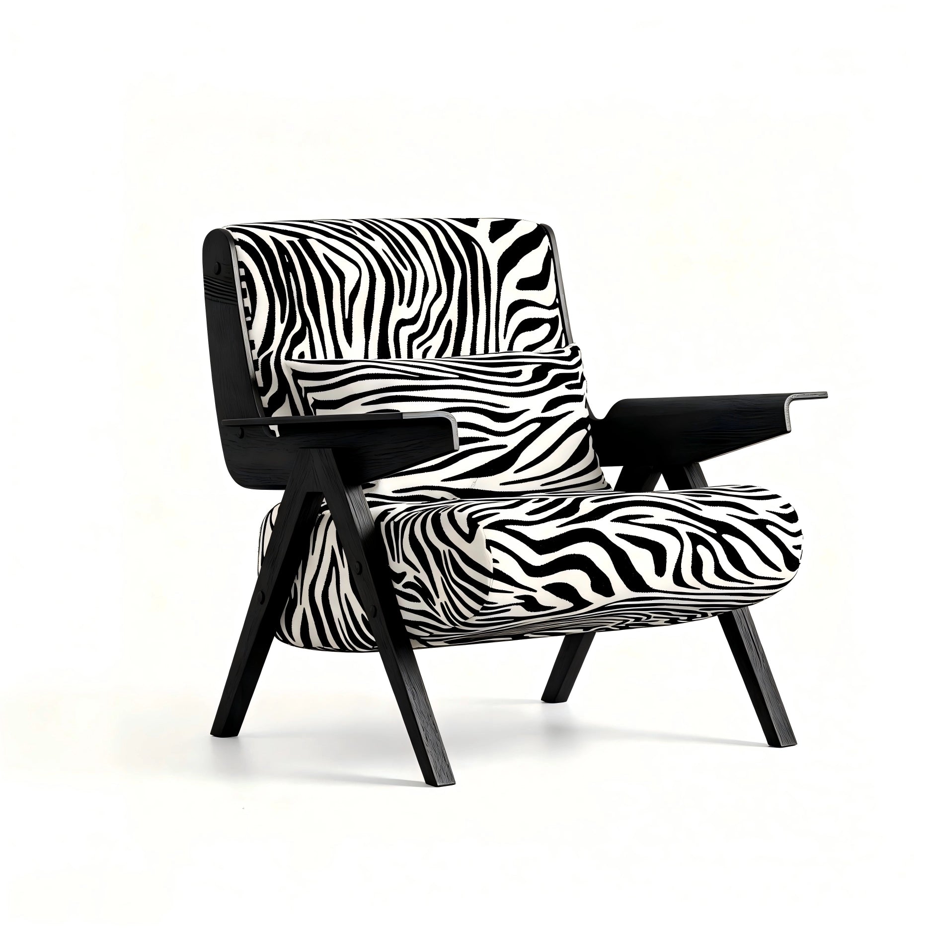 Puwabi A355 Ash Wood Lounge Armchair | Commercial Hospitality Project MOQ 50 Pcs