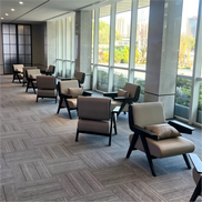 Puwabi A355 Ash Wood Lounge Armchair | Commercial Hospitality Project MOQ 50 Pcs