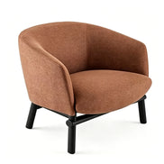 Puwabi A549 Curved Barrel Lounge Chair | Commercial Hospitality Project MOQ 50 Pcs