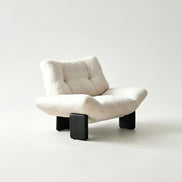 Puwabi A735 Low-Profile Tufted Lounge Chair | Commercial Hospitality Project MOQ 50 Pcs