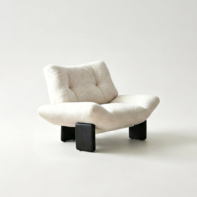 Puwabi A735 Low-Profile Tufted Lounge Chair | Commercial Hospitality Project MOQ 50 Pcs
