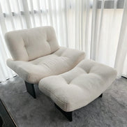 Puwabi A735 Low-Profile Tufted Lounge Chair | Commercial Hospitality Project MOQ 50 Pcs