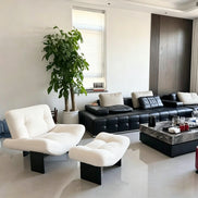 Puwabi A735 Low-Profile Tufted Lounge Chair | Commercial Hospitality Project MOQ 50 Pcs