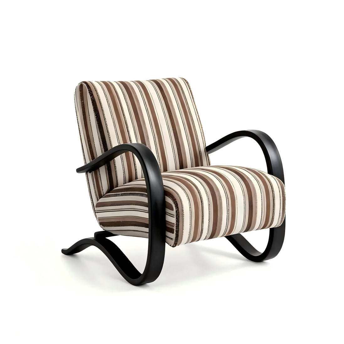 Puwabi A736 Faux Shearling Lounge Chair | Commercial Hospitality Project MOQ 50 Pcs