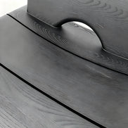 Puwabi A737 Solid Ash Lounge Chair | Commercial Hospitality Project MOQ 50 Pcs