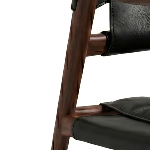 Puwabi A774A Leather Sling Lounge Chair | Commercial Hospitality Project MOQ 50 Pcs