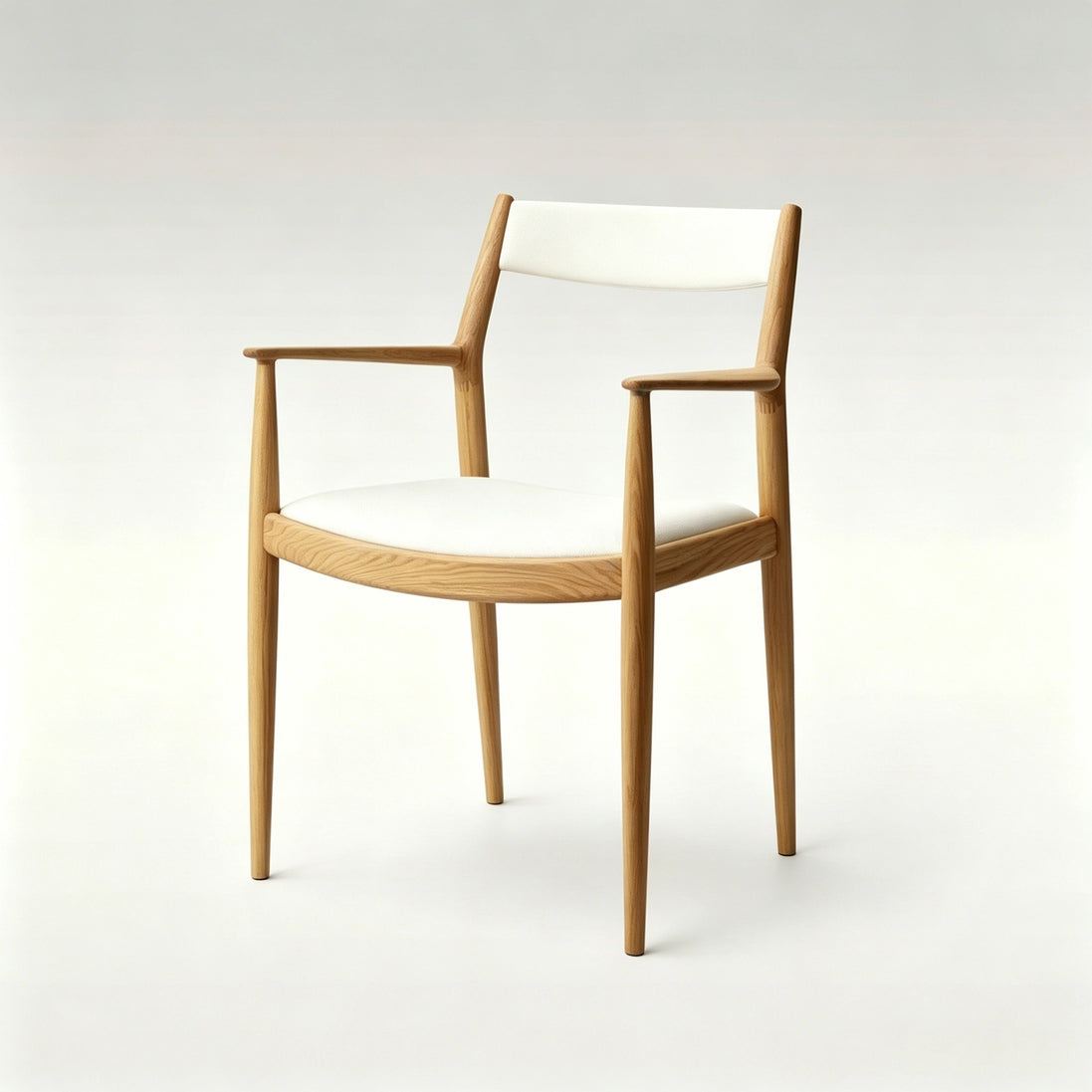 Puwabi C763A FAS-Grade Ash Wood Dining Chair | Hospitality Furniture MOQ 50