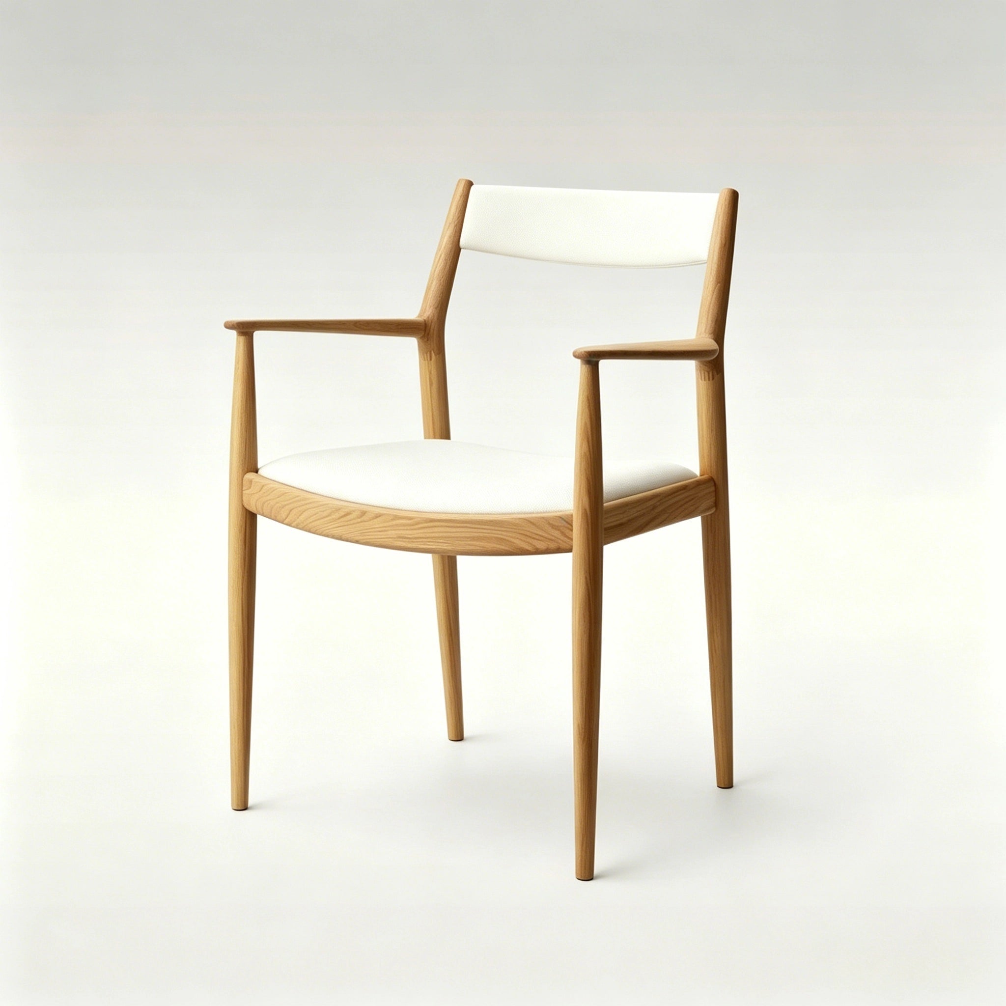 Puwabi C763A FAS-Grade Ash Wood Dining Chair | Hospitality Furniture MOQ 50