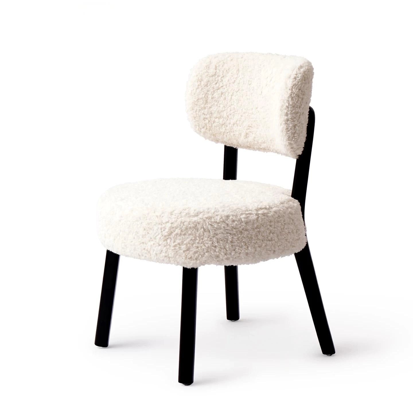 Puwabi C780 French Mid-Century Ash Wood Dining Chair | Hospitality Furniture MOQ 50