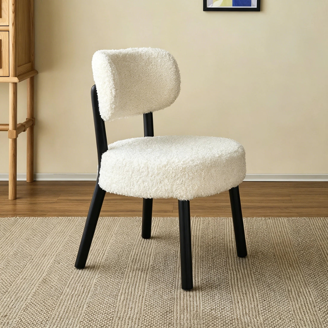 Puwabi C780 French Mid-Century Ash Wood Dining Chair | Hospitality Furniture MOQ 50