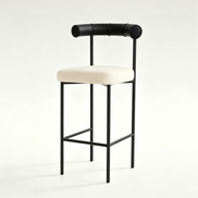 Puwabi J2262 Minimalist Bolster Back Bar Stool | Contract Furniture MOQ 50