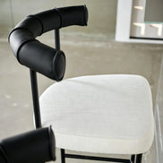 Puwabi J2262 Minimalist Bolster Back Bar Stool | Contract Furniture MOQ 50
