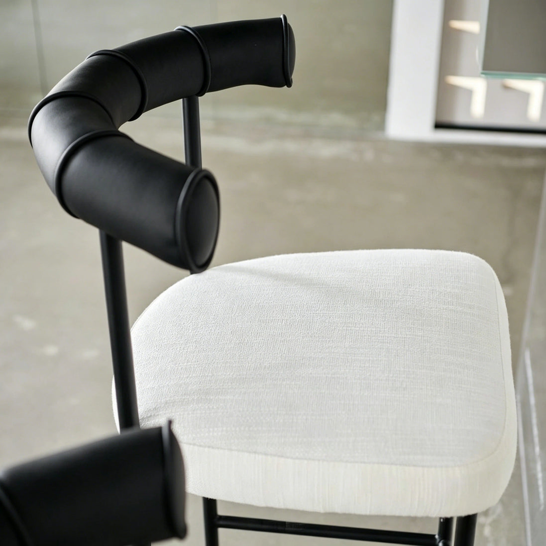 Puwabi J2262 Minimalist Bolster Back Bar Stool | Contract Furniture MOQ 50