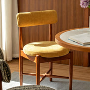 Puwabi KY024 Minimalist Cross-Stretcher Ash Dining Chair | Contract Furniture MOQ 50