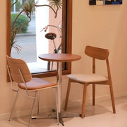 Puwabi KY026 Sleek Modern Ash Wood Dining Chair | Contract Furniture MOQ 50