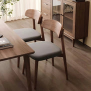 Puwabi KY026 Sleek Modern Ash Wood Dining Chair | Contract Furniture MOQ 50