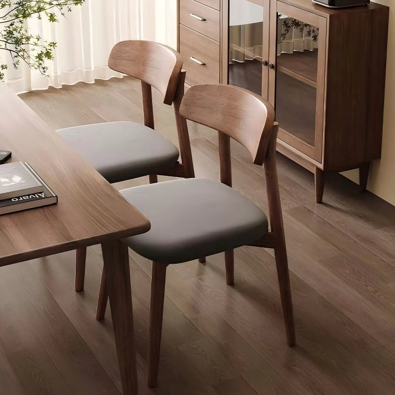 Puwabi KY026 Sleek Modern Ash Wood Dining Chair | Contract Furniture MOQ 50