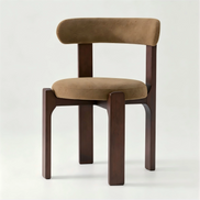 Puwabi KY027 Velvet Ash Dining Chair | Contract Furniture MOQ 50