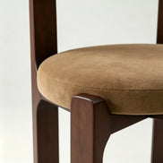 Puwabi KY027 Velvet Ash Dining Chair | Contract Furniture MOQ 50