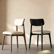 Puwabi KY032 Minimalist Floating-Back Ash Dining Chair | Contract Furniture MOQ 50
