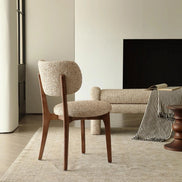 Puwabi KY034 / KY036 / KY041 Modern Upholstered Ash Wood Dining Chair | Contract Furniture MOQ 50