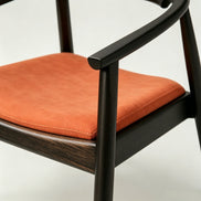 Puwabi KY162 Rounded Ash Lounge Chair | Contract Furniture MOQ 50