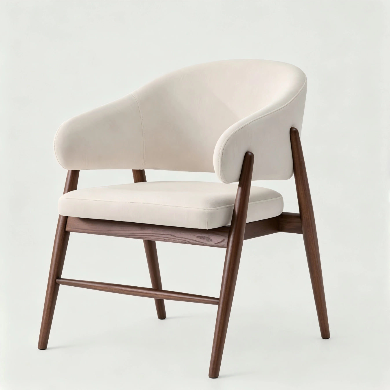 Puwabi KY164 Barrel Back Upholstered Dining Chair | Contract Furniture MOQ 50