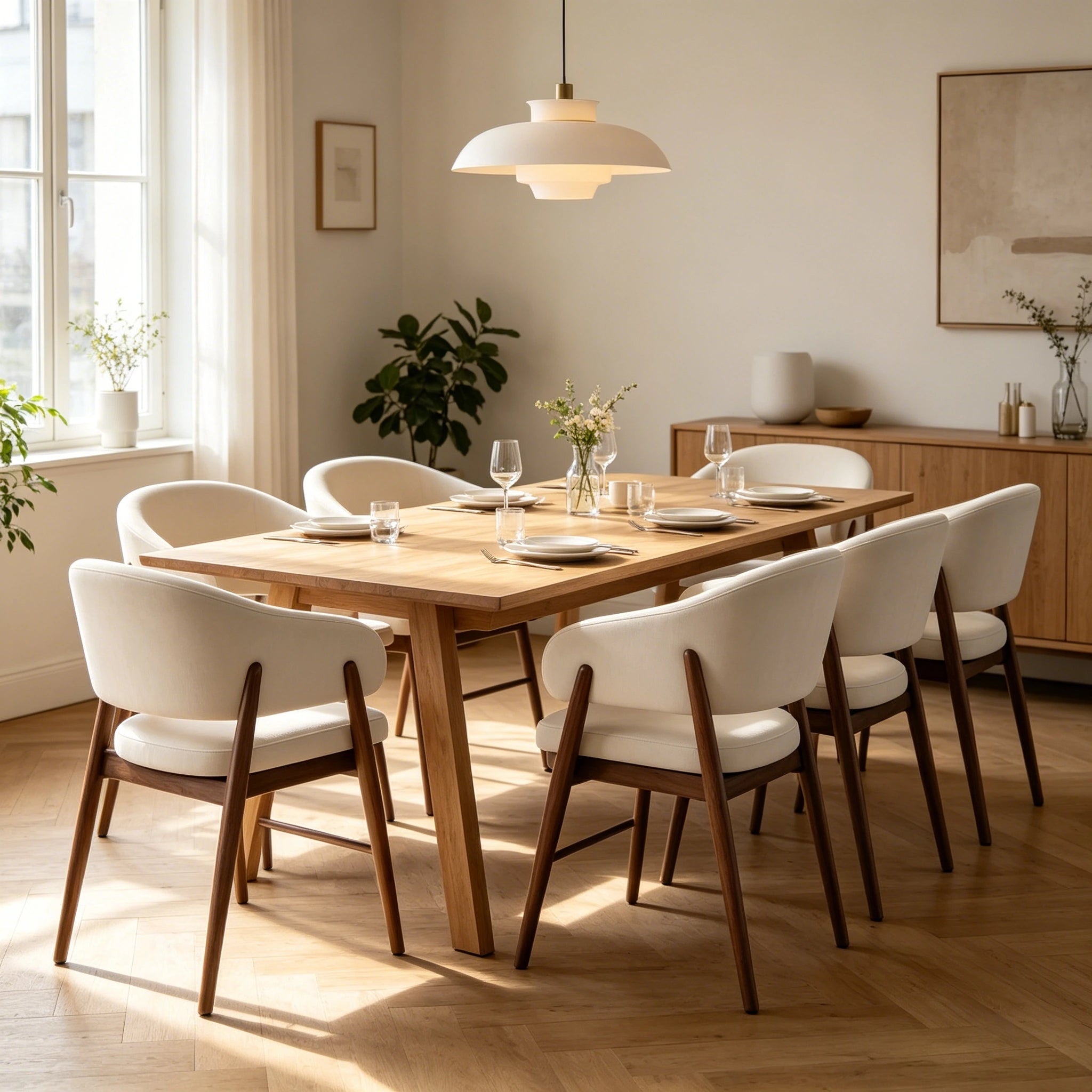 Puwabi KY164 Barrel Back Upholstered Dining Chair | Contract Furniture MOQ 50