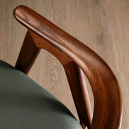 Puwabi KY175 Curved Back A-Frame Ash Dining Chair | Contract Furniture MOQ 50