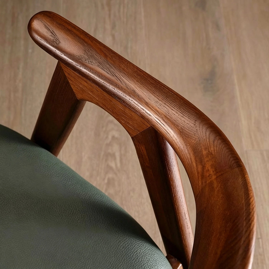 Puwabi KY175 Curved Back A-Frame Ash Dining Chair | Contract Furniture MOQ 50
