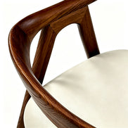 Puwabi KY175 Curved Back A-Frame Ash Dining Chair | Contract Furniture MOQ 50