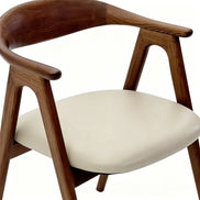 Puwabi KY175 Curved Back A-Frame Ash Dining Chair | Contract Furniture MOQ 50