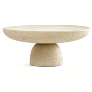 Puwabi LA393 Travertine Nesting Coffee Table Set | Hospitality Furniture MOQ 30