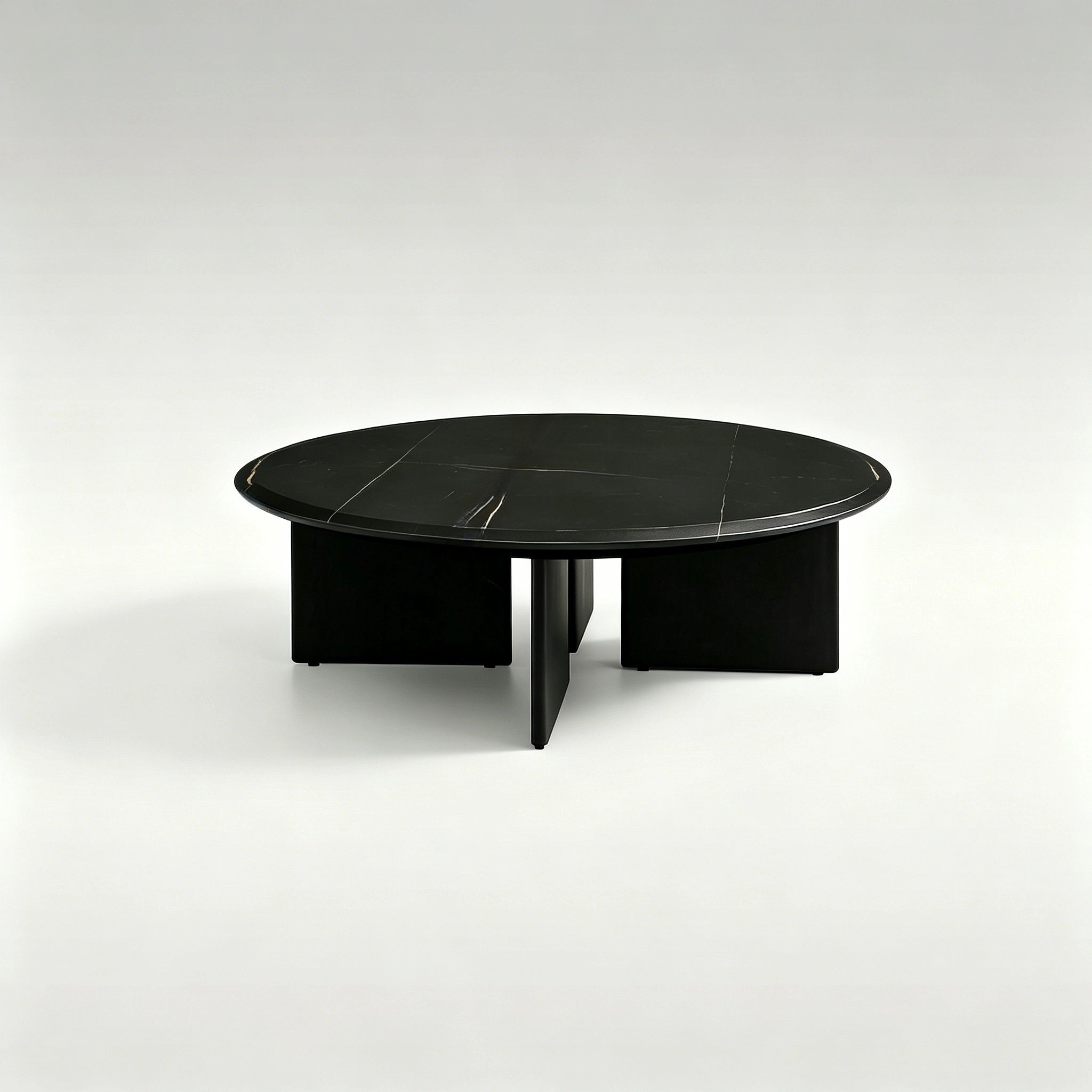 Puwabi LA573 Natural Lauren Gold Stone Coffee Table | Hospitality Furniture MOQ 30