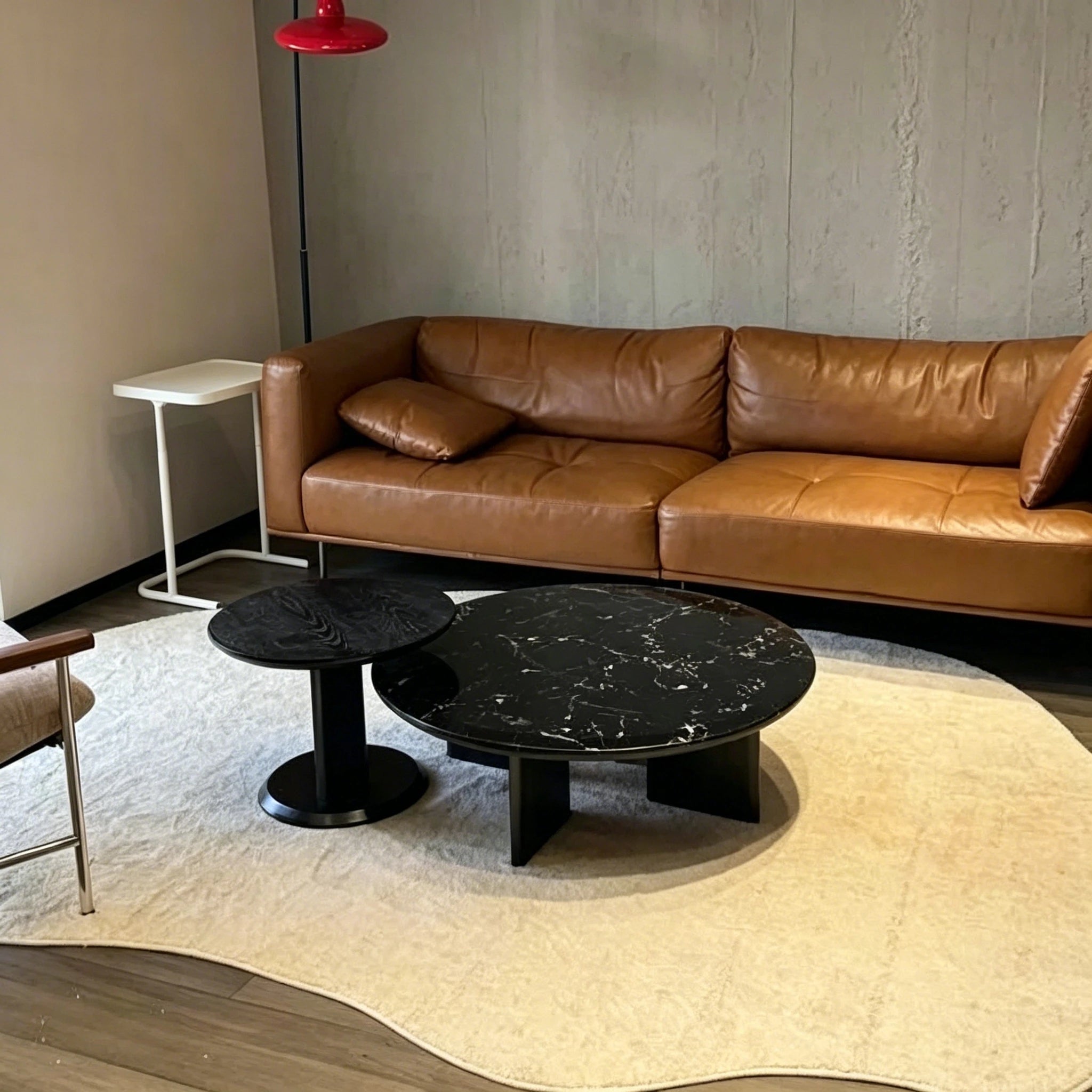 Puwabi LA573 Natural Lauren Gold Stone Coffee Table | Hospitality Furniture MOQ 30