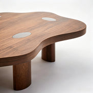 Puwabi LA713 Organic Wood Coffee Table | Hospitality Furniture MOQ 30