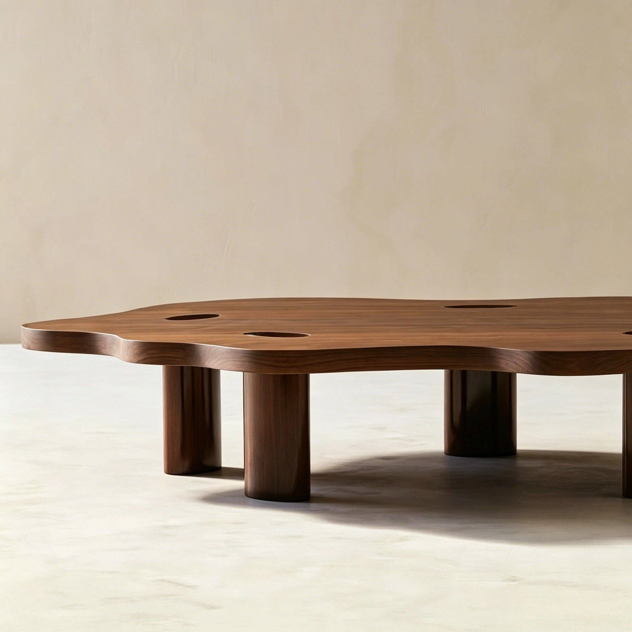 Puwabi LA713 Organic Wood Coffee Table | Hospitality Furniture MOQ 30