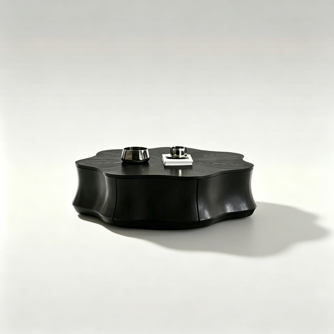 Puwabi LA737 Water Lily Black Oak Coffee Table | Hospitality Furniture MOQ 30