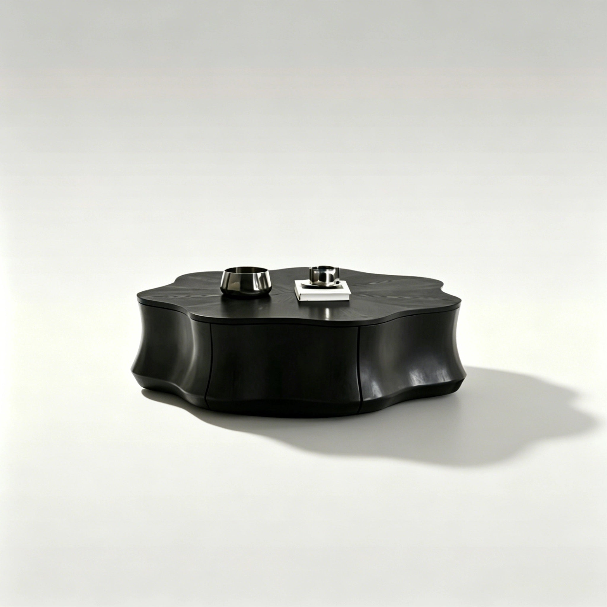 Puwabi LA737 Water Lily Black Oak Coffee Table | Hospitality Furniture MOQ 30
