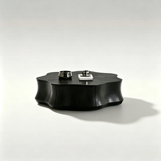 Puwabi LA737 Water Lily Black Oak Coffee Table | Hospitality Furniture MOQ 30