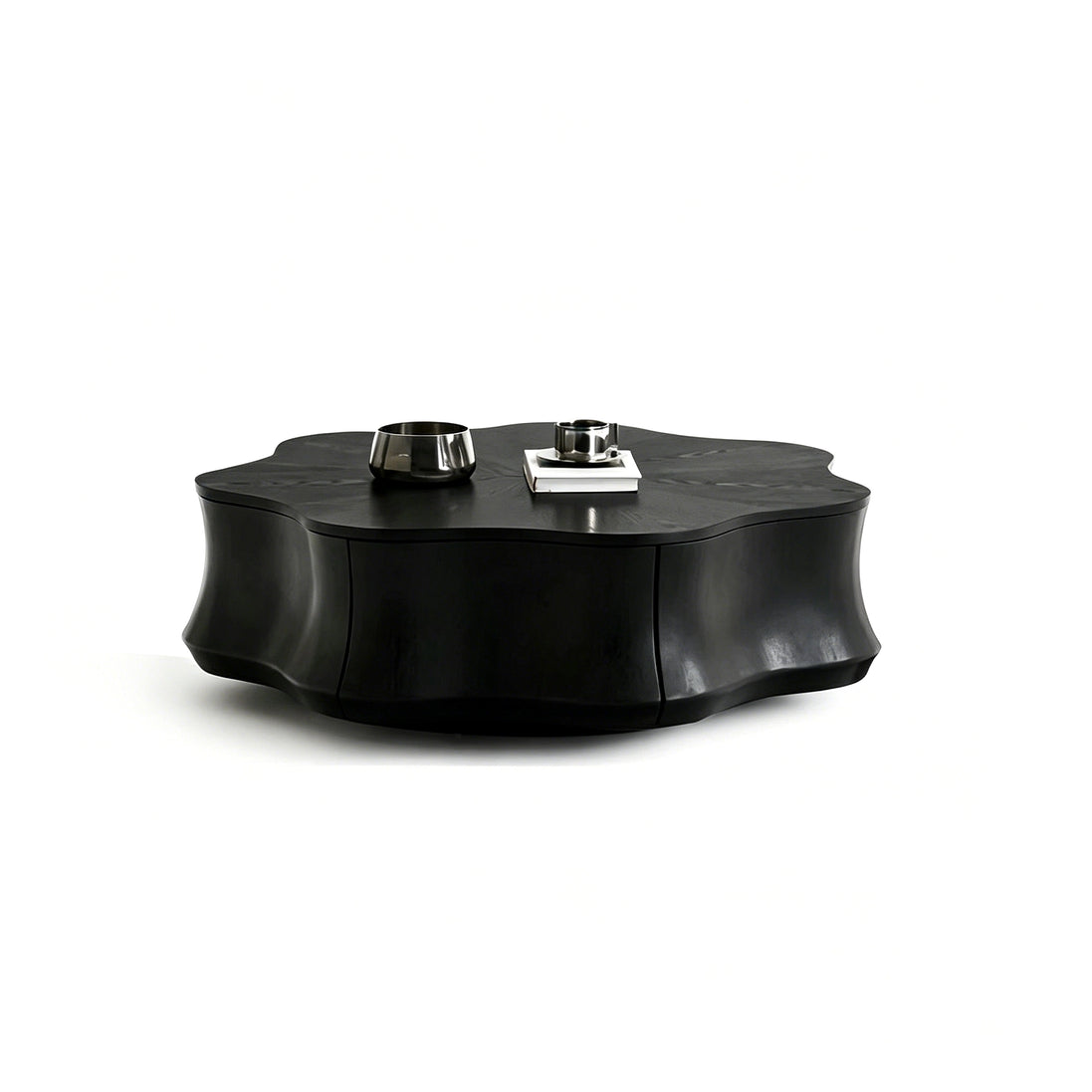 Puwabi LA737 Water Lily Black Oak Coffee Table | Hospitality Furniture MOQ 30