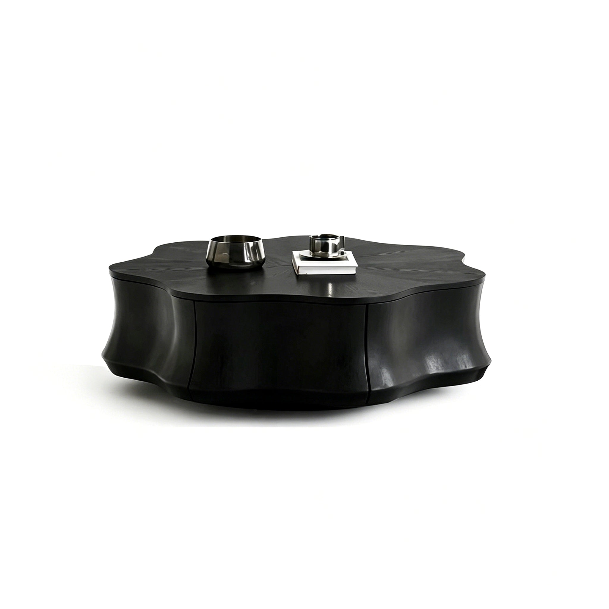 Puwabi LA737 Water Lily Black Oak Coffee Table | Hospitality Furniture MOQ 30