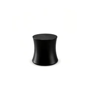 Puwabi LC308 Matte Black Hourglass Side Table | Contract Hospitality Furniture MOQ 30