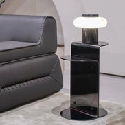 Puwabi LC341 Polished Stainless Steel Folded Side Table | Contract Hospitality Furniture MOQ 30