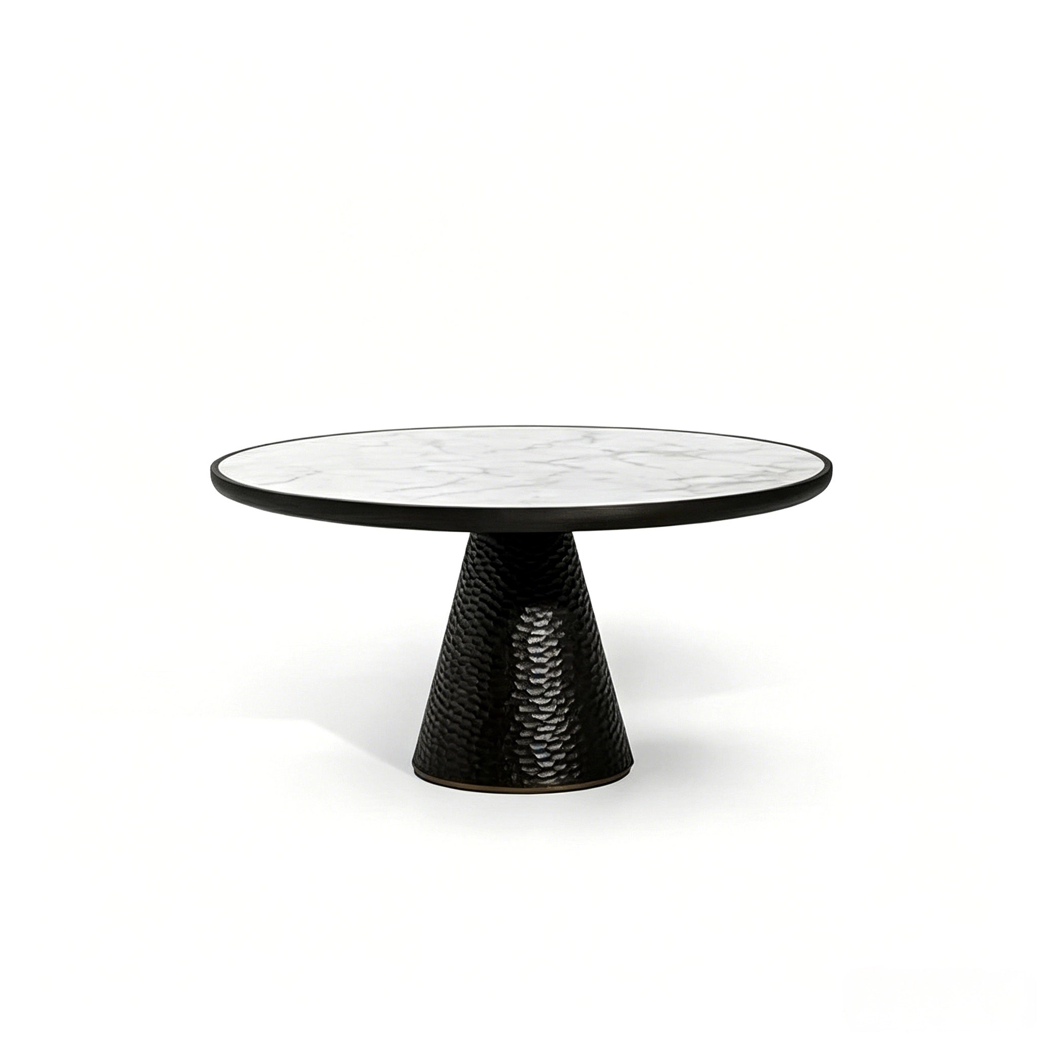 Puwabi LC355 Conical Sintered Stone Side Table | Contract Furniture MOQ 30 Pcs