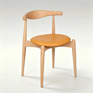 Puwabi SM385 Curved Back Solid Ash Dining Chair | Contract Furniture MOQ 50