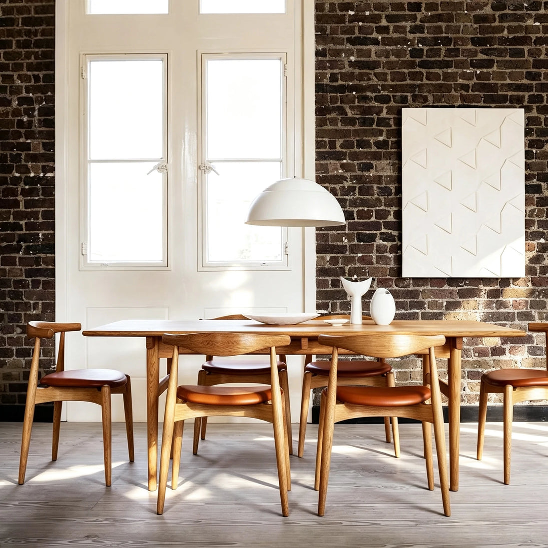 Puwabi SM385 Curved Back Solid Ash Dining Chair | Contract Furniture MOQ 50