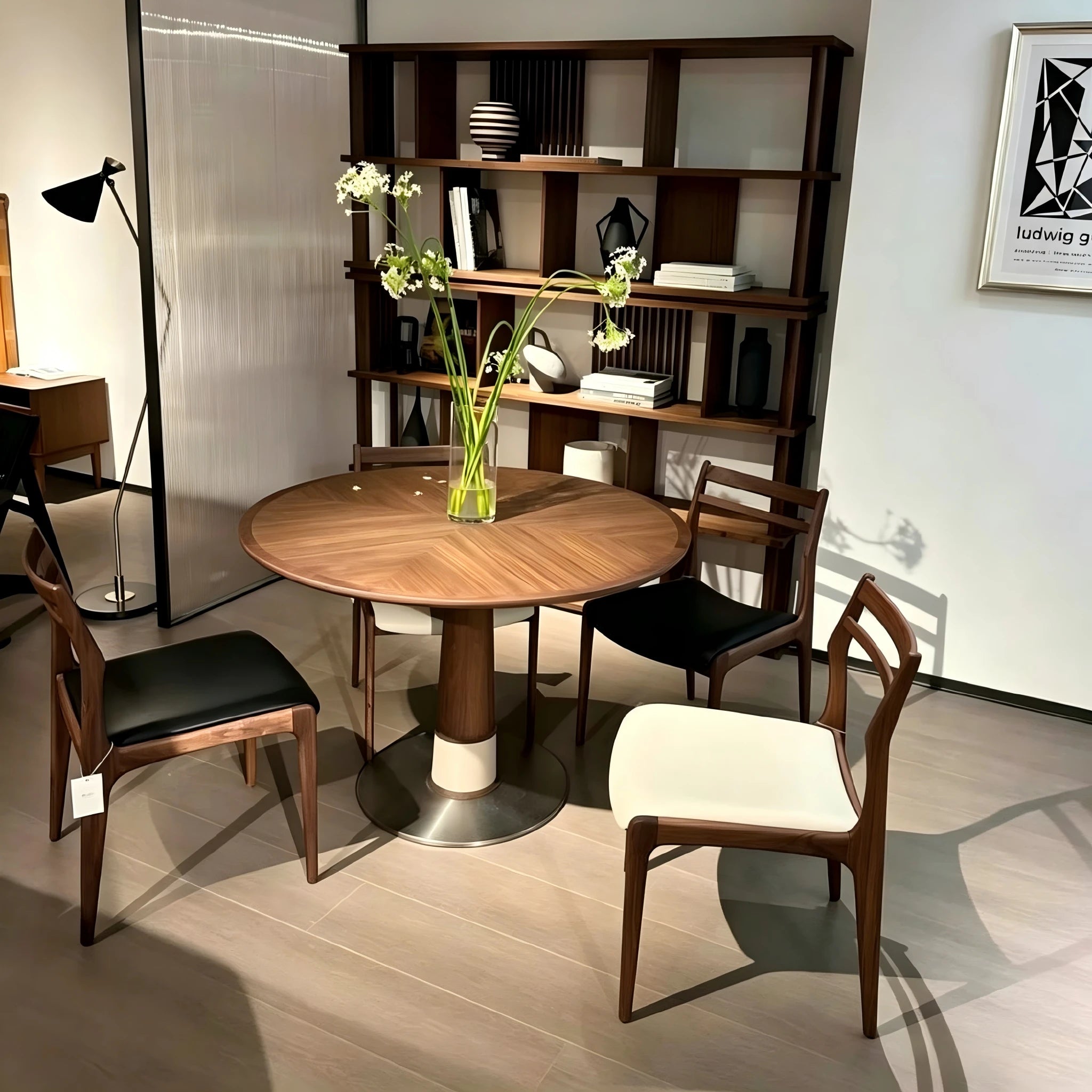 Puwabi T720 Round Pedestal Contract Dining Table | Contract MOQ 2
