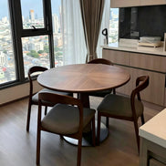 Puwabi T720 Round Pedestal Contract Dining Table | Contract MOQ 2
